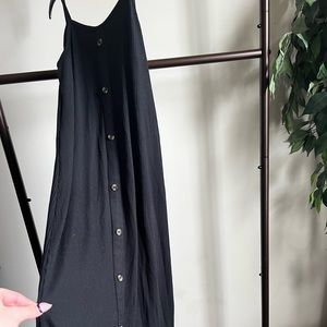 LONG/MIDI BUTTON UP TANK DRESS